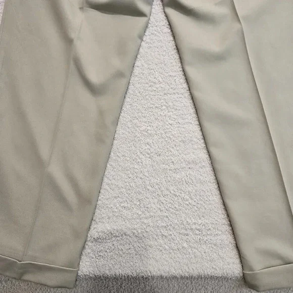 PGA Tour Khaki Golf Pants Men's 38x30 NWT Pleated Cuffed - Picture 11 of 16